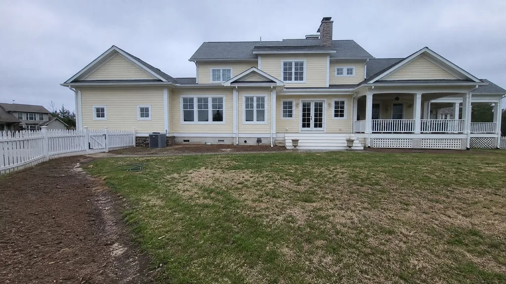 Carolina farmhouse, fruit garden — the original photo