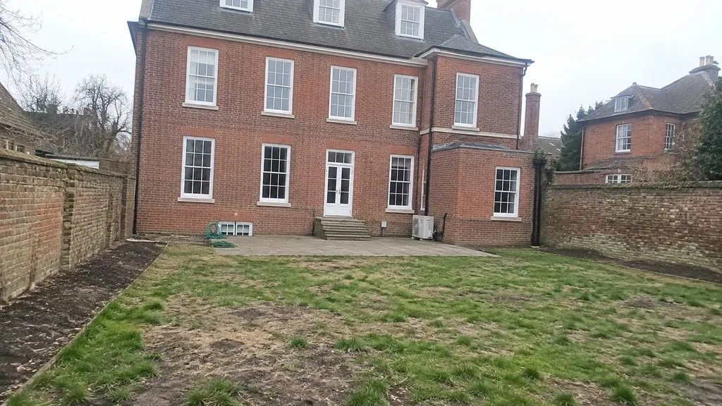 Walled kitchen garden — the original photo