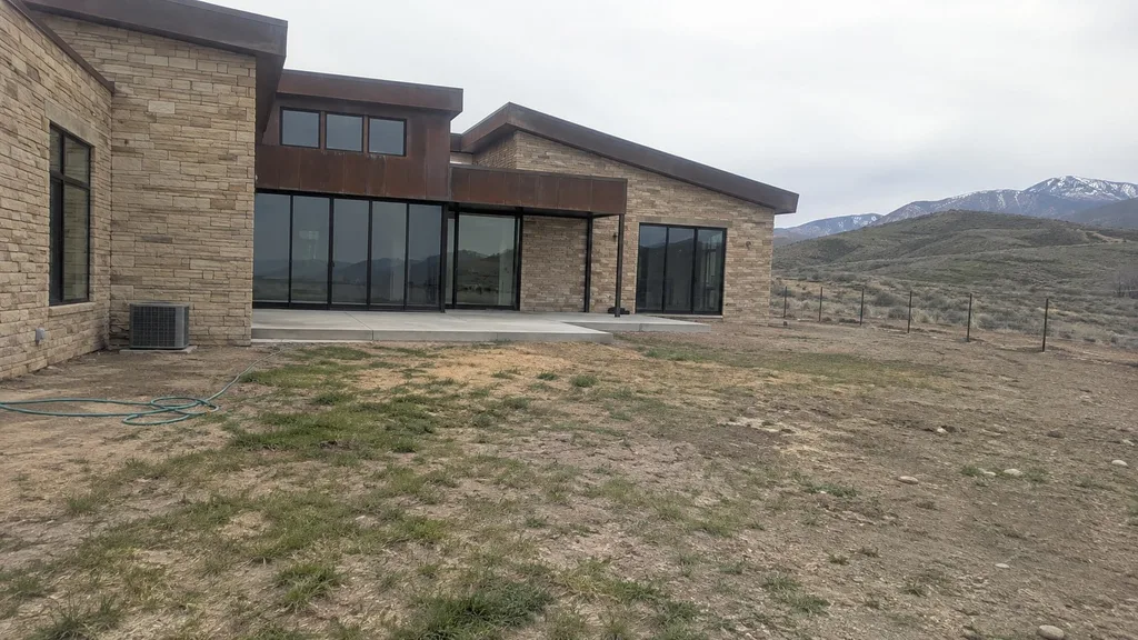 High-desert contemporary, xeriscape — the original photo