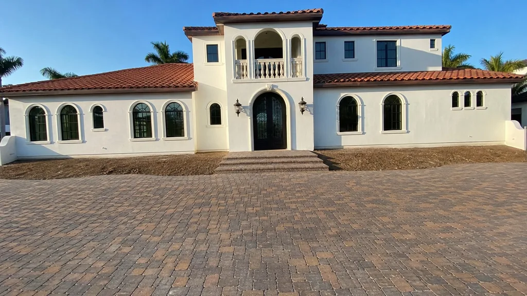 McAllen Spanish Colonial, entry court — the original photo