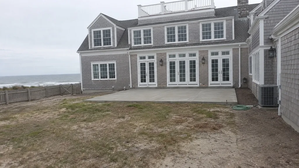 Nantucket shingle house, dune garden — the original photo