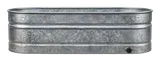 Galvanized Stock Tank Planter