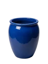 Glazed Cobalt Jar