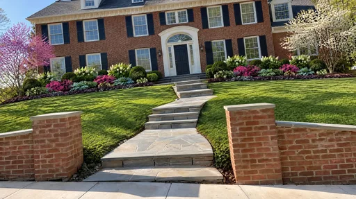 Alexandria Federal house, stepped walk