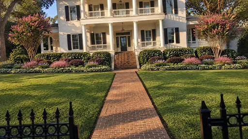 Charleston single house, mirrored borders