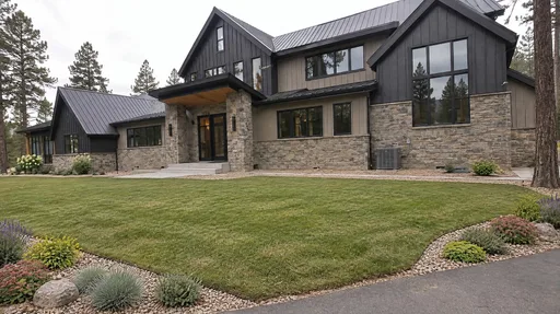 Pine-forest contemporary, fire-wise