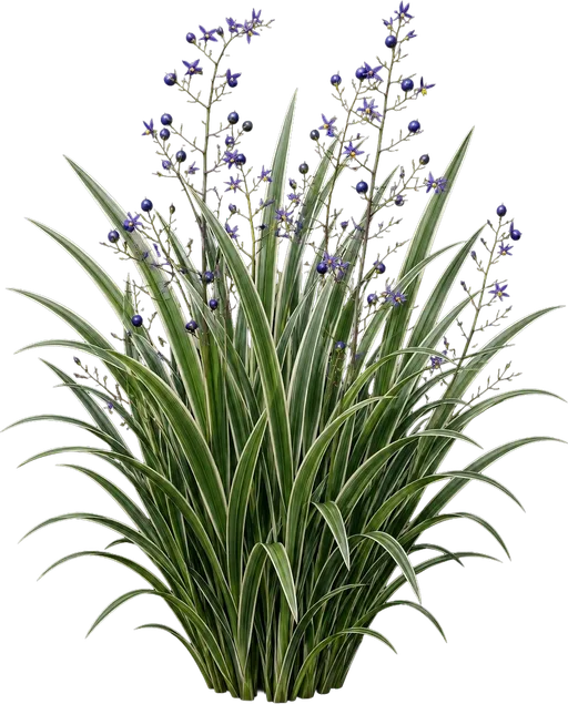 Variegated Flax Lily