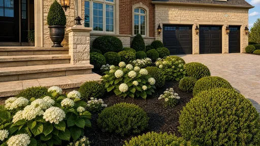 Classic style, beside the steps