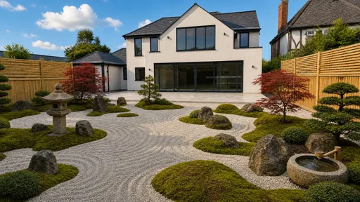 Japanese style, rendered on a sample home