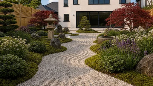 Japanese style, from the path