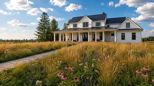 Prairie Meadow style, across the beds
