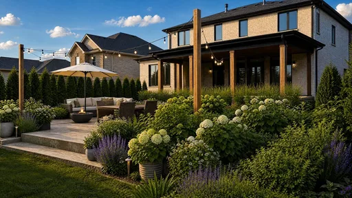 Outdoor Living style, across the beds